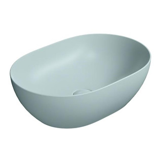 GSI Pura Раковина овальная 50x35 Ghiaccio Opaco