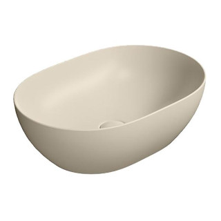GSI Pura Раковина овальная 50x35 Creta Opaco