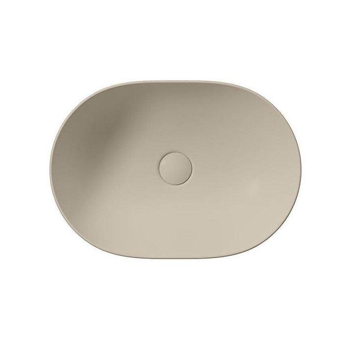 GSI Pura Раковина овальная 50x35 Creta Opaco, 886008