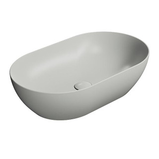 GSI Pura Раковина овальная 60x37 Cenere Opaco