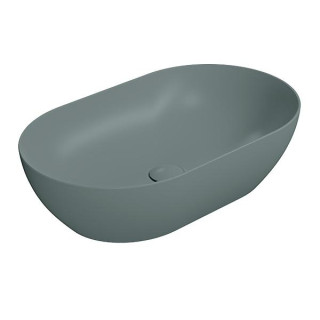 GSI Pura Раковина овальная 60x37 Agave Opaco