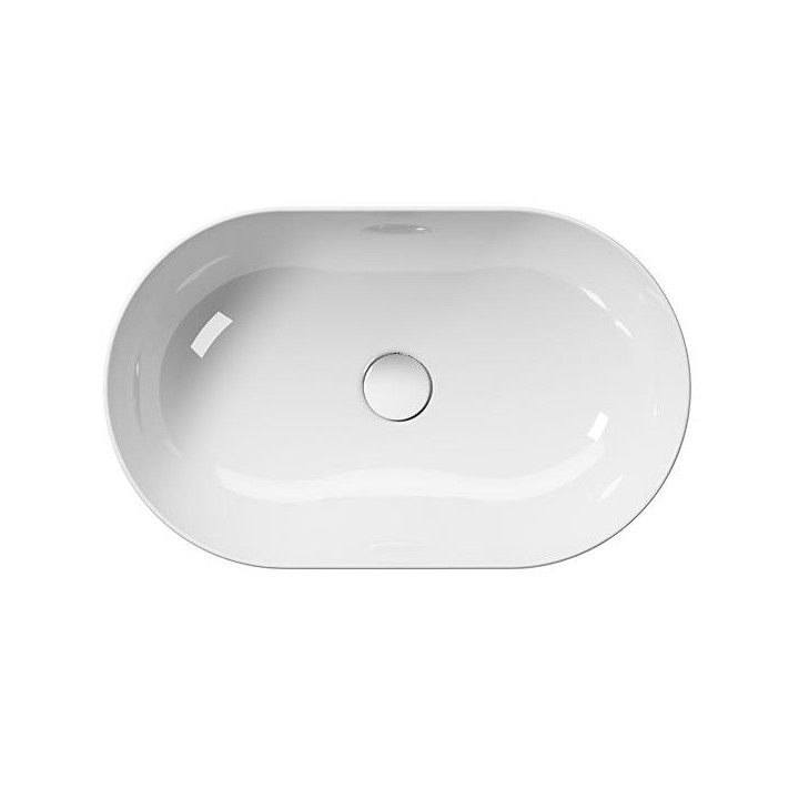 Раковина GSI Pura 60x37 см Bianco Lucido, 883411