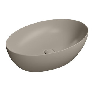 GSI Pura Раковина овальная 60x42 Tortora Opaco