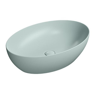 GSI Pura Раковина овальная 60x42 Ghiaccio Opaco