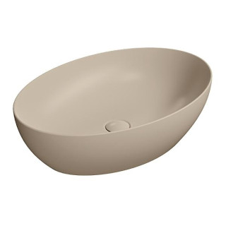 GSI Pura Раковина овальная 60x42 Creta Opaco