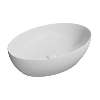 GSI Pura Раковина овальная 60x42 Bianco Opaco (белый)