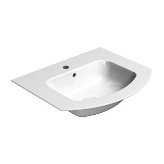 GSI Pura Раковина прямоугольная 52x44 Bianco Lucido