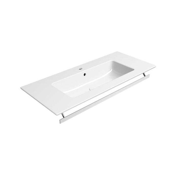 Раковина GSI Pura 102x46 Bianco Lucido, 8886111