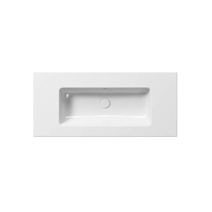 Раковина GSI Pura 102x46 Bianco Lucido, 8886111