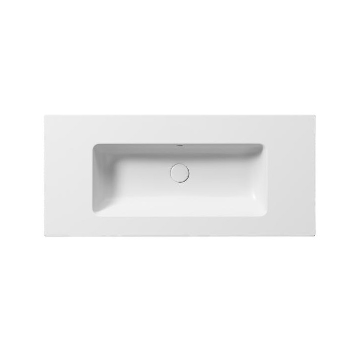 Раковина GSI Pura 102x46 Bianco Opaco, 8886109