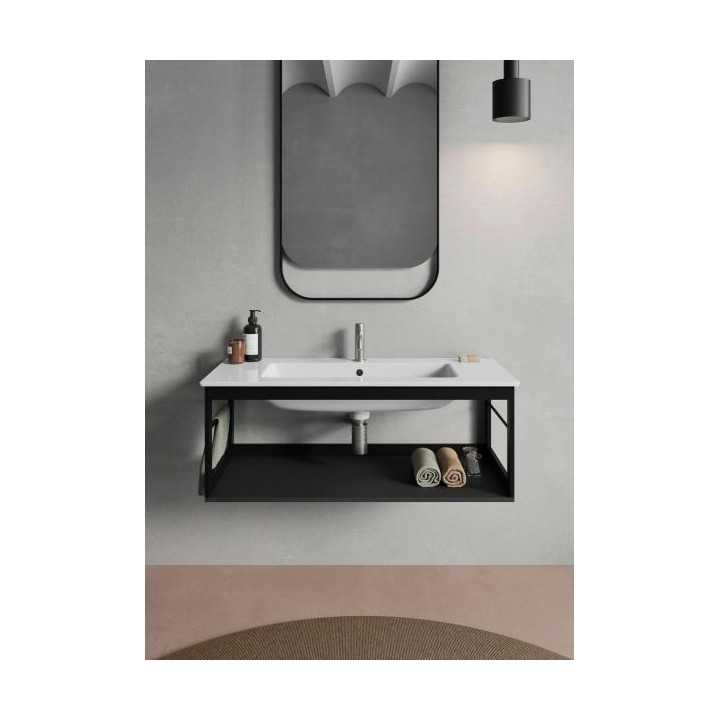 Раковина GSI Pura 102x46 Bianco Opaco, 8886109