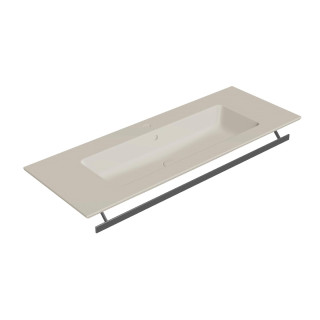 GSI Pura Раковина прямоугольная 122x46 Creta Opaco