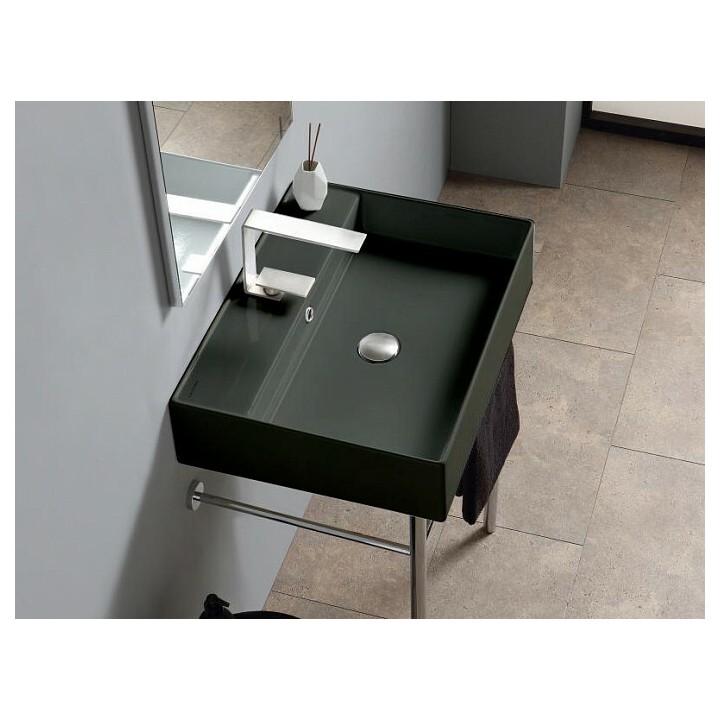 Раковина Scarabeo Teorema 2.0 60 см черная, 510537BK