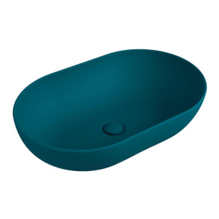 Flaminia App Раковина круглая 62x40 Petrolio