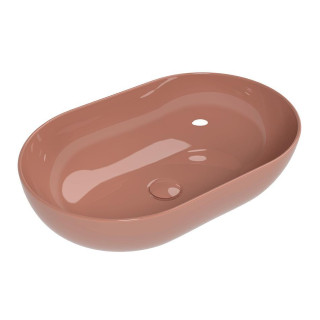 Flaminia App Раковина круглая 62x40 Terracotta