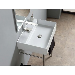 Scarabeo Teorema 2.0 Раковина подвесная 60x46x14.5 см белый глянцевый