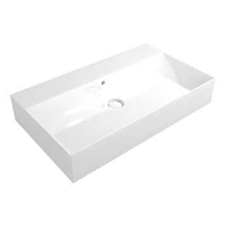 Flaminia App Раковина прямоугольная 80x47 Bianco