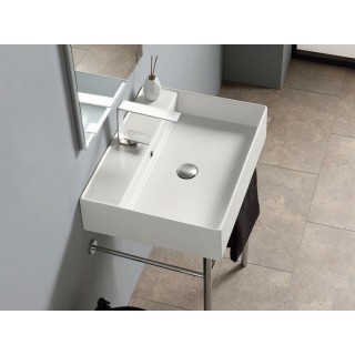 Scarabeo Teorema 2.0 Раковина подвесная 60x46x14.5 см жемчужный (Pearl)