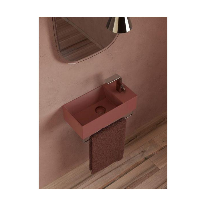 Раковина Flaminia App 50x25 коричневого цвета, AP5025DXUV