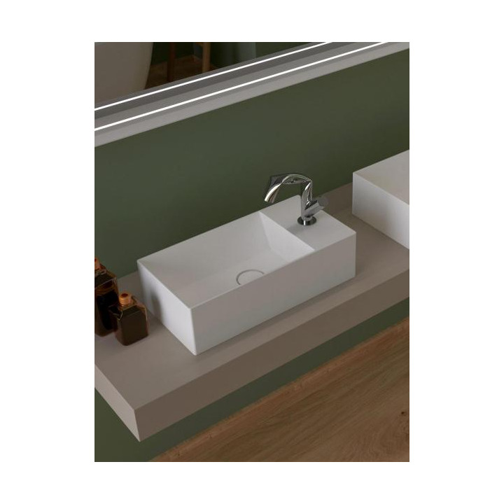 Раковина Flaminia 50x25 Latte для ванной, AP5025LAT