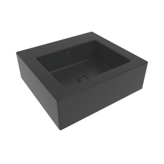 Flaminia Acquagrande Раковина прямоугольная 60x56 Carbone