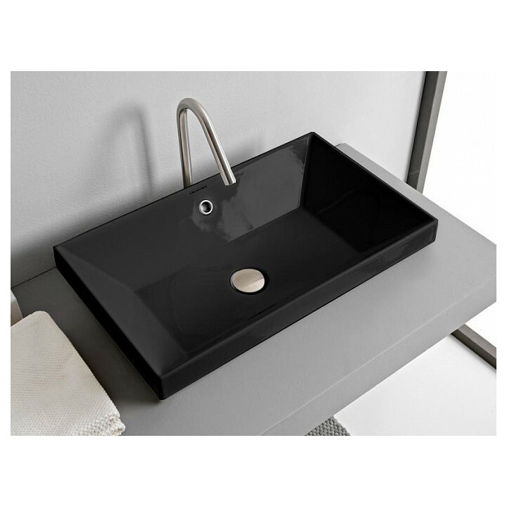 Раковина Scarabeo Teorema 2.0 ардезия мат 60 см, 513149BK