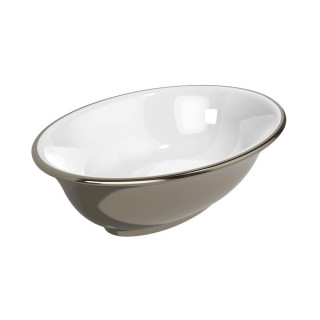 Раковина Flaminia Boll 56x40 Bianco/Platino, BL56LPLA