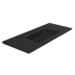 Flaminia Bloom Раковина прямоугольная 122x51.5 Carbone