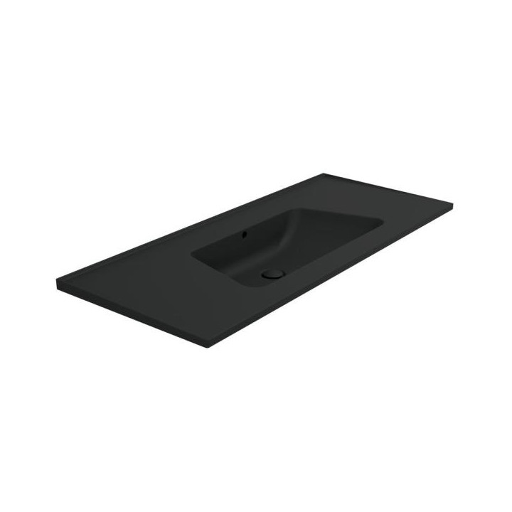 Раковина Flaminia Bloom 122x51.5 Carbone, BM120LCAR