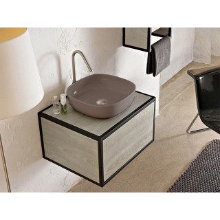 Раковина Scarabeo Glam 40x40 см песочный матовый, 180652