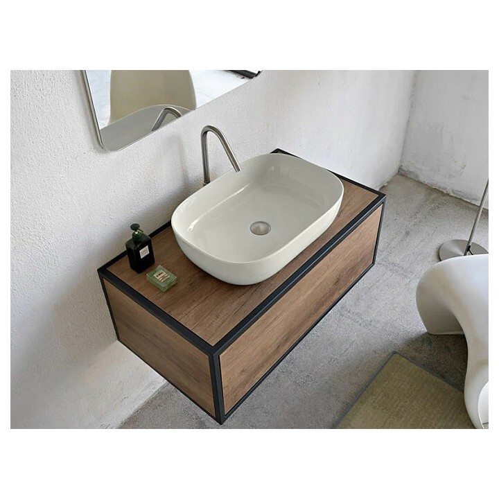 Раковина Scarabeo Glam 56x39 см жемчужный, 180441