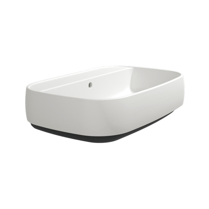 Раковина Flaminia Flag в Latte и Carbone, FG64LSLC