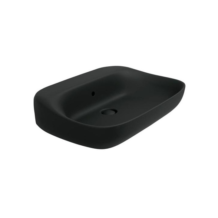 Раковина Flaminia Fluo 70x49 Carbone, FU70LCAR