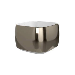 Flaminia Flag Раковина квадратная 42x42 Bianco/Platino