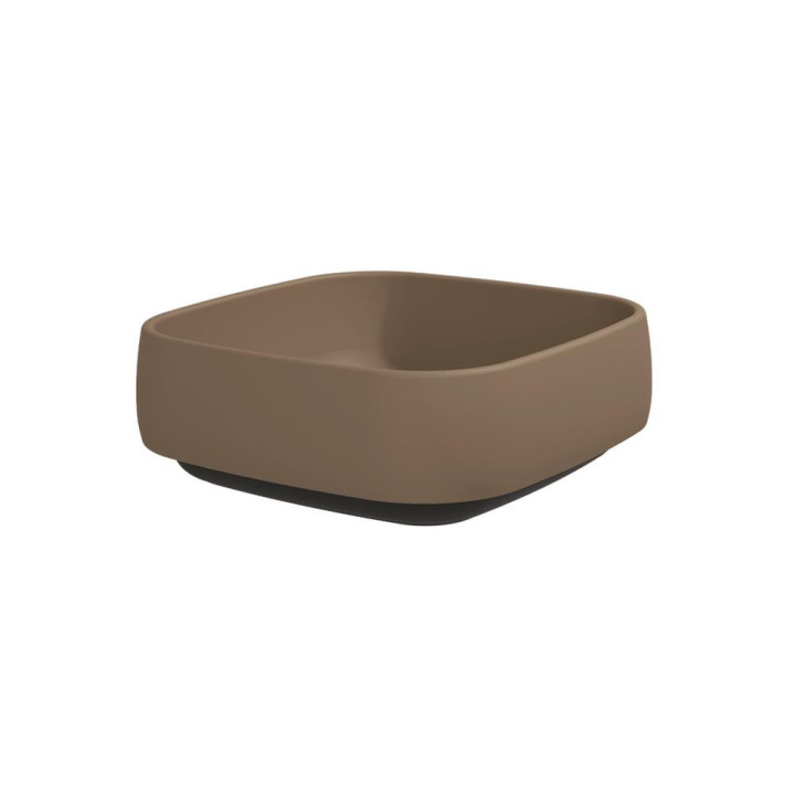 Раковина Flaminia Flag 40x40 Carbone, Fango, FG40ASFC