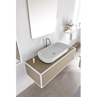 Раковина Scarabeo Glam 76 см белая глянцевая, 1803