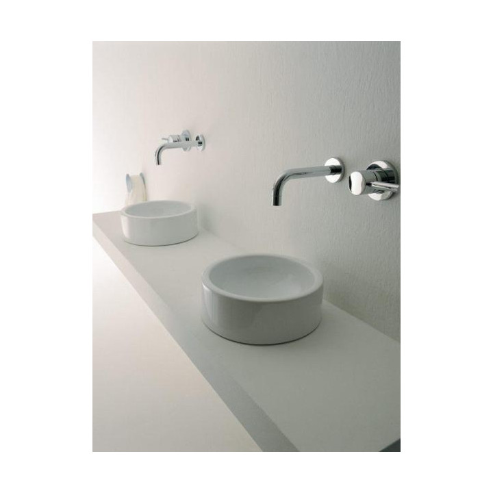 Раковина Flaminia Twin 27x27 Bianco, 5059222