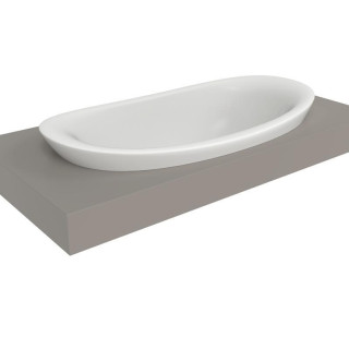 Flaminia Io Раковина овальная 90x48 Latte