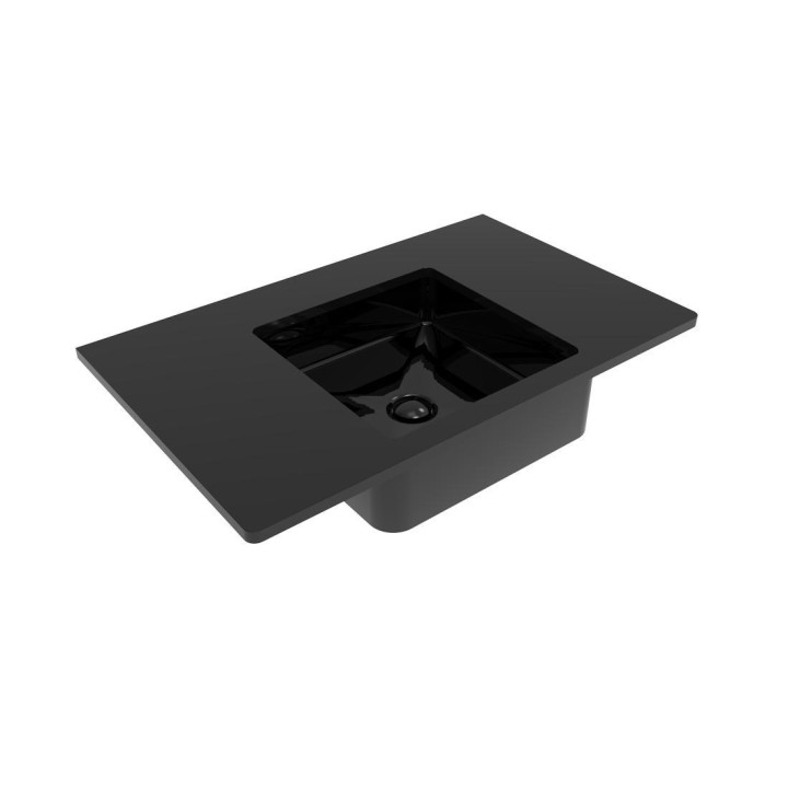 Раковина Flaminia Miniwash Fly Nero, MW40SPNER