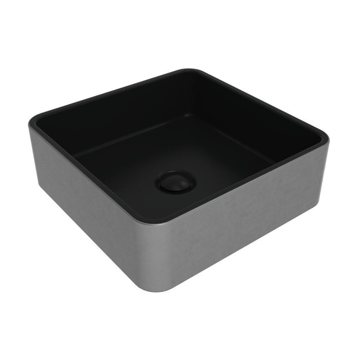 Раковина Flaminia Miniwash Fly Silver Black, MWL40SCP