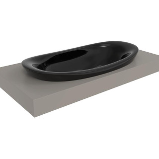 Раковина Flaminia Io 90x48 Nero, IO4290NER