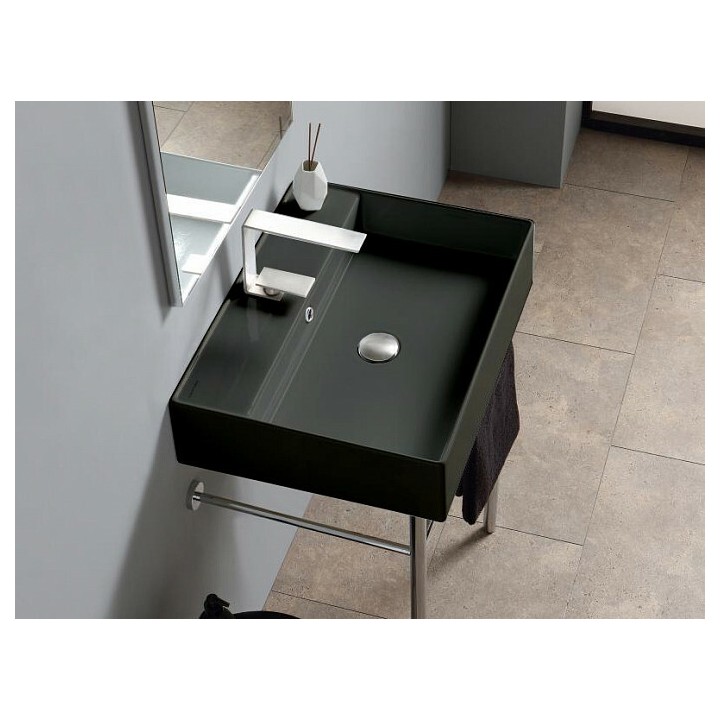 Раковина Scarabeo Teorema 2.0 60 см ардезия мат, 510549BK