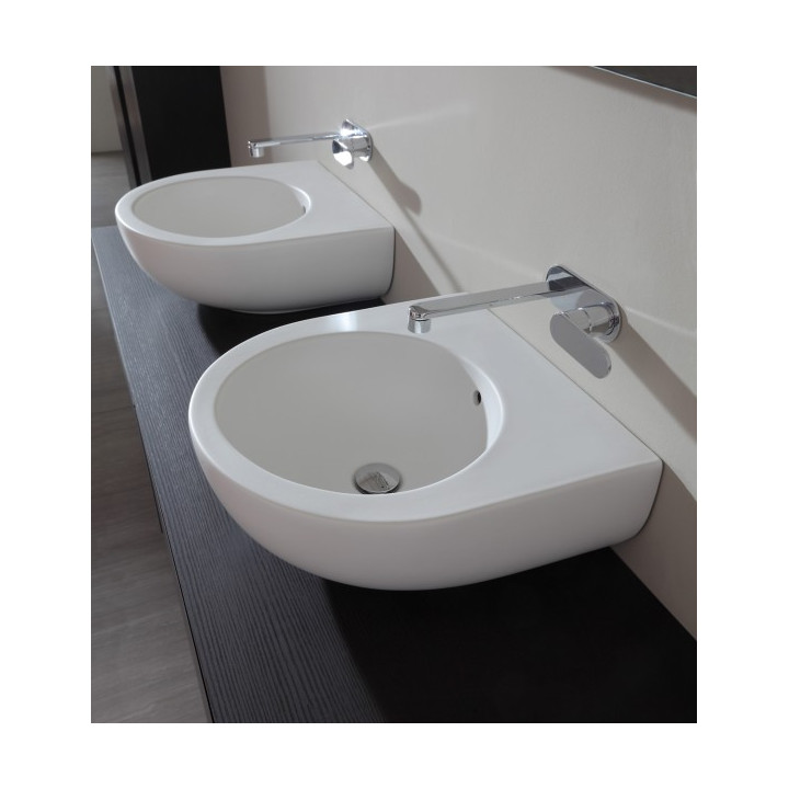 Раковина Flaminia Pass 52x50 Bianco, PS50L