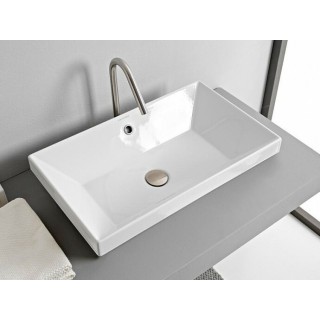 Scarabeo Teorema 2.0 Раковина встраиваемая 60x36x17 см белый глянцевый