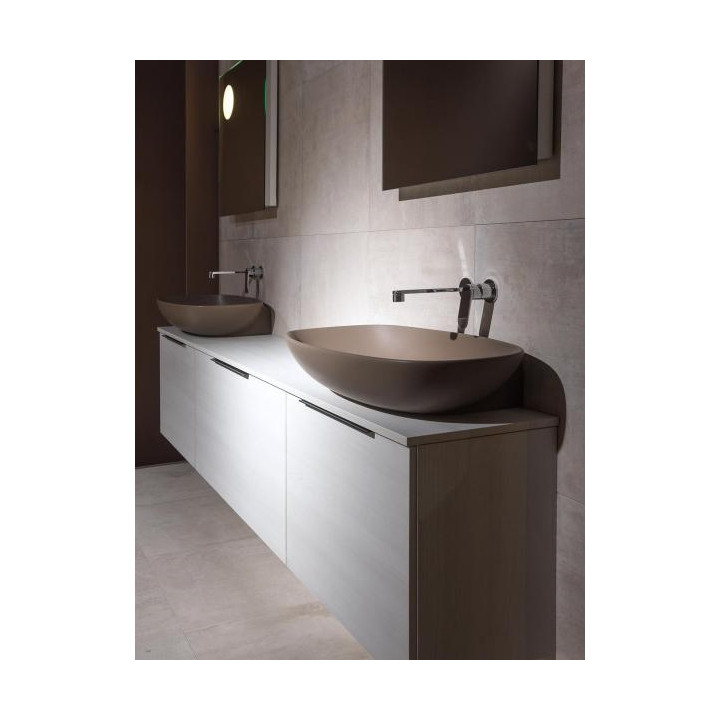 Раковина Flaminia Nuda 76x44.5 Fango, ND75LFAN