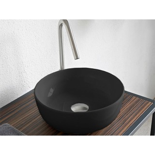 Scarabeo Glam Раковина накладная 33x33x12.5 см ардезия мат (Ardesia matt) BioKer