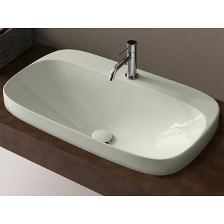 Scarabeo Moon Раковина встраиваемая 72x42x18 см жемчужный (Pearl)