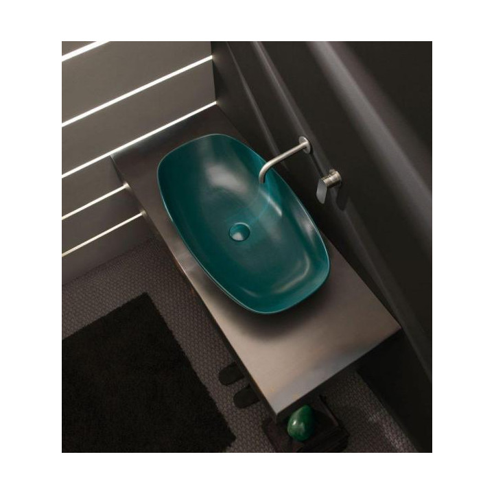 Раковина Flaminia Nuda Petrolio 75x43, ND75APET