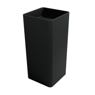 Flaminia Monowash Раковина квадратная 40x40 Carbone