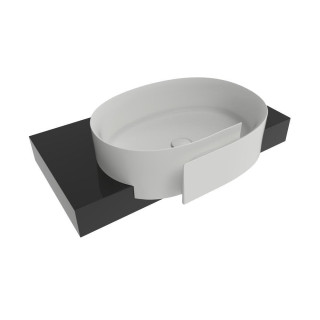 Раковина Flaminia Roll Latte 56x42, RL56SLAT